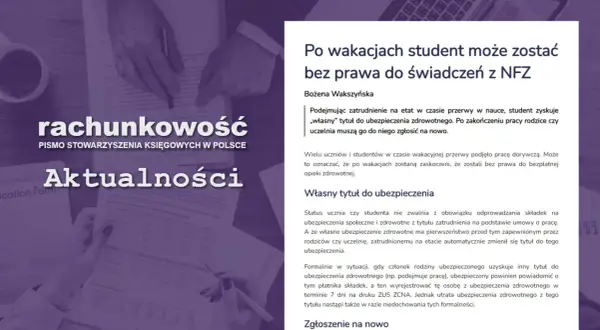 Ubezpieczenie studenta w NFZ: Kto, kiedy, do ilu lat? Sprawdź!